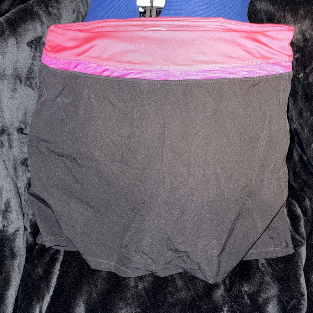 “Tangerine” Black Skirt with Pink Waistband Sam’s Club